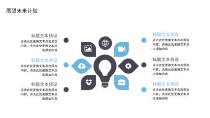 簡約科技風(fēng) 驅(qū)動(dòng)未來的商務(wù)營銷策劃